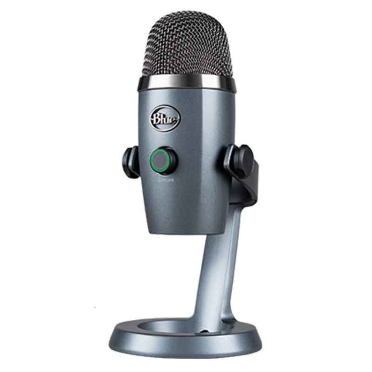 Microfono per trasmissione live USB digitale a condensatore Logitech Blue Yeti Nano, Blue Yeti Nano