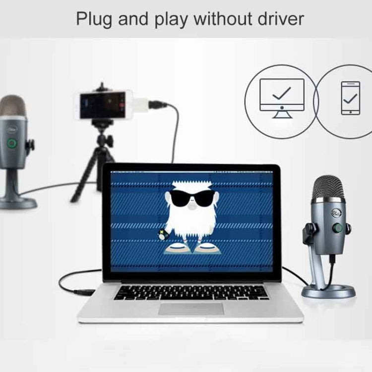 Logitech Blue Yeti Nano Digital Condenser USB Live Broadcast Microphone, Blue Yeti Nano