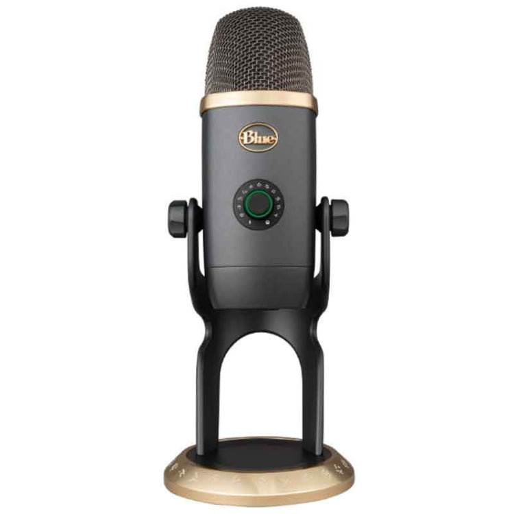 Logitech Blue Yeti X USB Condenser Live Broadcast Microphone with Recording, Blue Yeti X