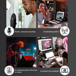 Microfono condensatore USB Logitech Blue Yeti X