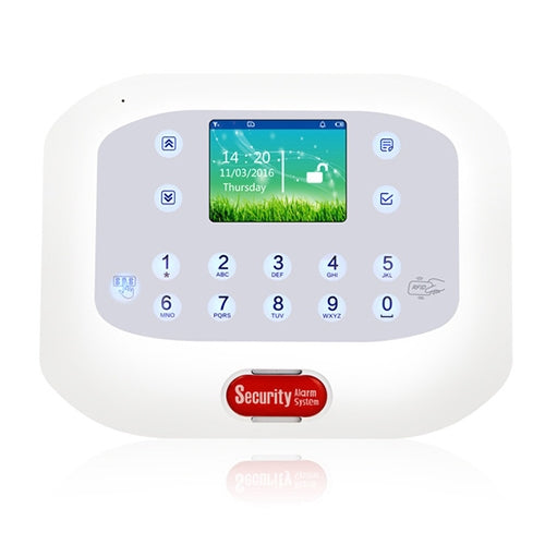 DY-GSM50A Kit 8 in 1 Sistema di allarme antifurto intelligente GSM/PSTN wireless 315 MHz / 433 MHz, schermo LCD touch panel, DY-GSM50A