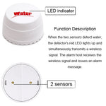 Rilevatore perdite acqua DY-SQ100B con due sensori