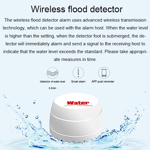 Rilevatore perdite acqua DY-SQ100B con due sensori