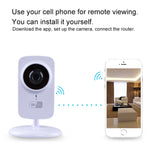Telecamera IP Wi-Fi wireless 1,0 MP con audio bidirezionale