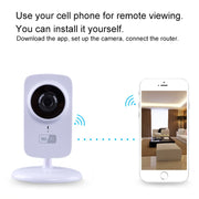 JD-C8310-S1 Telecamera IP Wi-Fi wireless intelligente con audio bidirezionale da 1,0 MP, supporto rilevamento del movimento e visione notturna a infrarossi, JD-C8310-S1