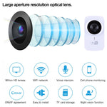 Telecamera IP Wi-Fi wireless 1,0 MP con audio bidirezionale