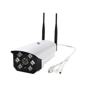 J-06 Telecamera IR Wi-Fi IP wireless da 1.0 MP per interni ed esterni, supporta visione notturna a infrarossi/rilevamento del movimento/scheda TF (64 GB massimo), distanza IR: 50 m, J-06