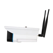 J-06 Telecamera IR Wi-Fi IP wireless da 1.0 MP per interni ed esterni, supporta visione notturna a infrarossi/rilevamento del movimento/scheda TF (64 GB massimo), distanza IR: 50 m, J-06