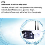 J-02100 Telecamera IP WiFi wireless intelligente con doppia antenna da 1,0 MP, supporto per visione notturna a infrarossi e scheda TF (64 GB massimo), J-02100