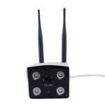 J-02130 Telecamera IP WiFi wireless intelligente con doppia antenna da 1,3 MP, supporto per visione notturna a infrarossi e scheda TF (64 GB massimo), J-02130