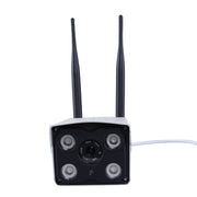 J-02130 Telecamera IP WiFi wireless intelligente con doppia antenna da 1,3 MP, supporto per visione notturna a infrarossi e scheda TF (64 GB massimo), J-02130