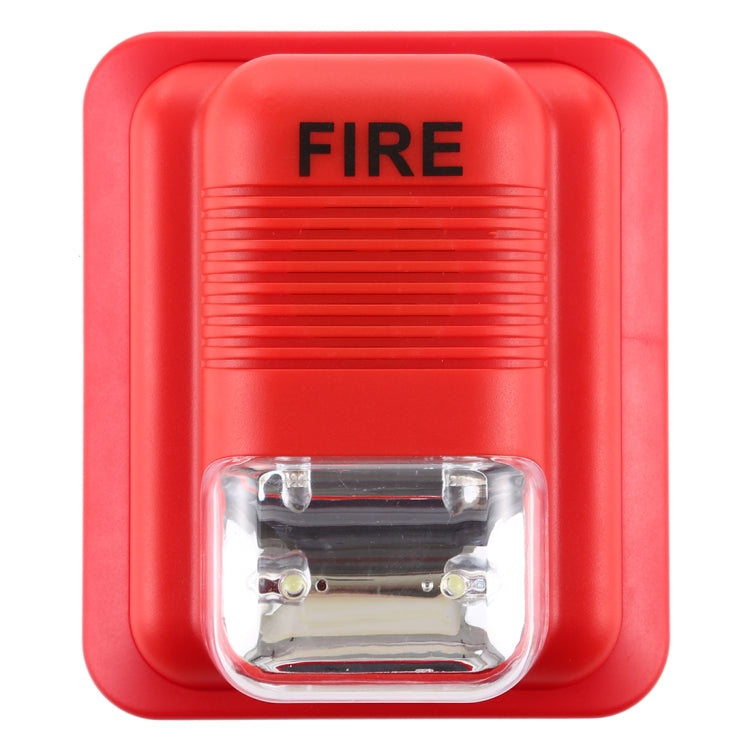 Sensore allarme antincendio con luce sonora 24V DC