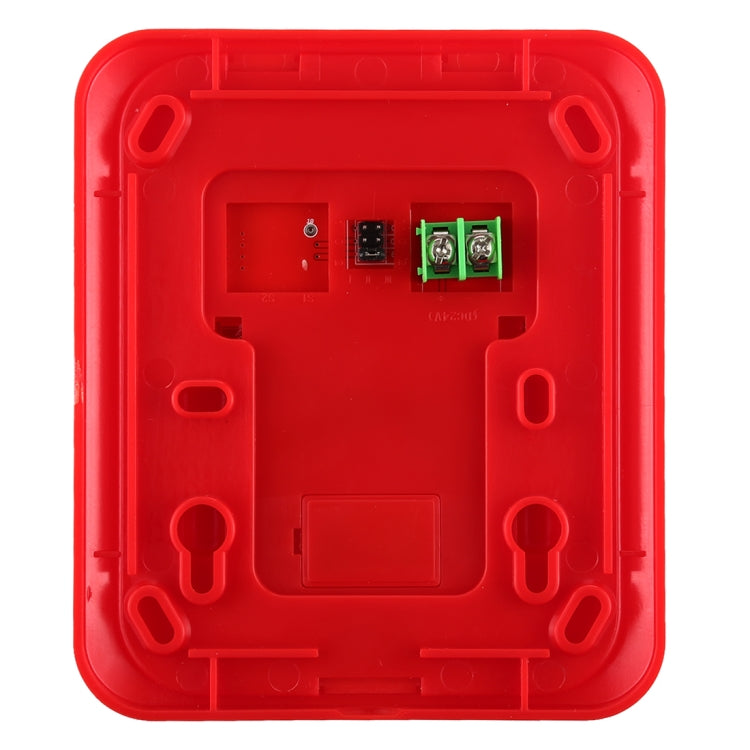 Sensore allarme antincendio con luce sonora 24V DC