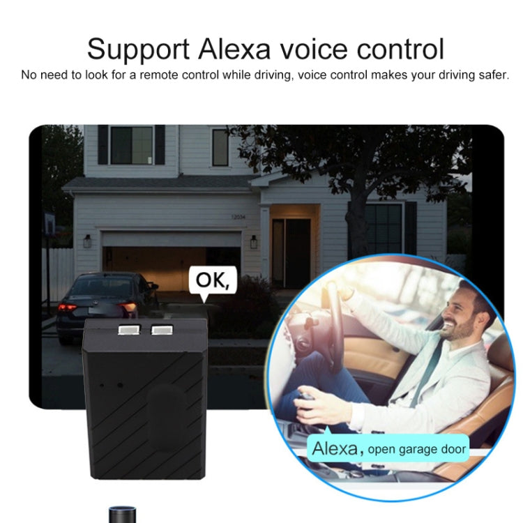 Interruttore WiFi per porta garage con telecomando e Alexa