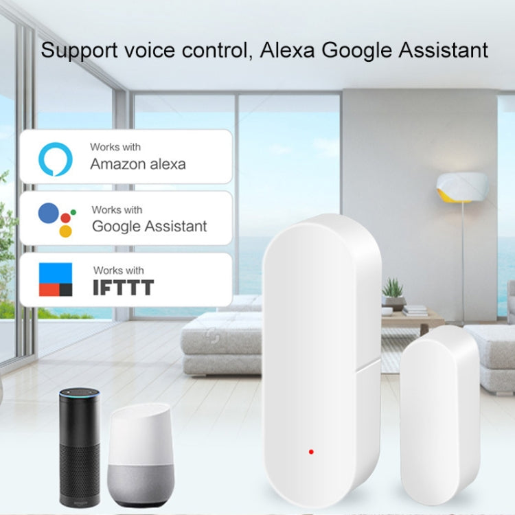 Rilevatore porte e finestre WiFi con controllo vocale
