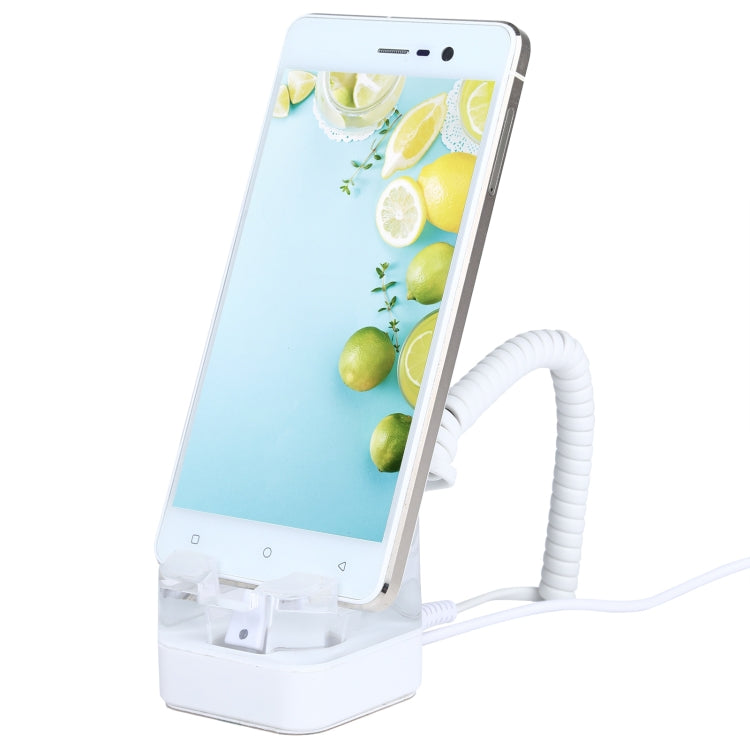 Supporto per display antifurto S10 / supporto per display antifurto con telecomando per telefoni cellulari con porta micro-USB