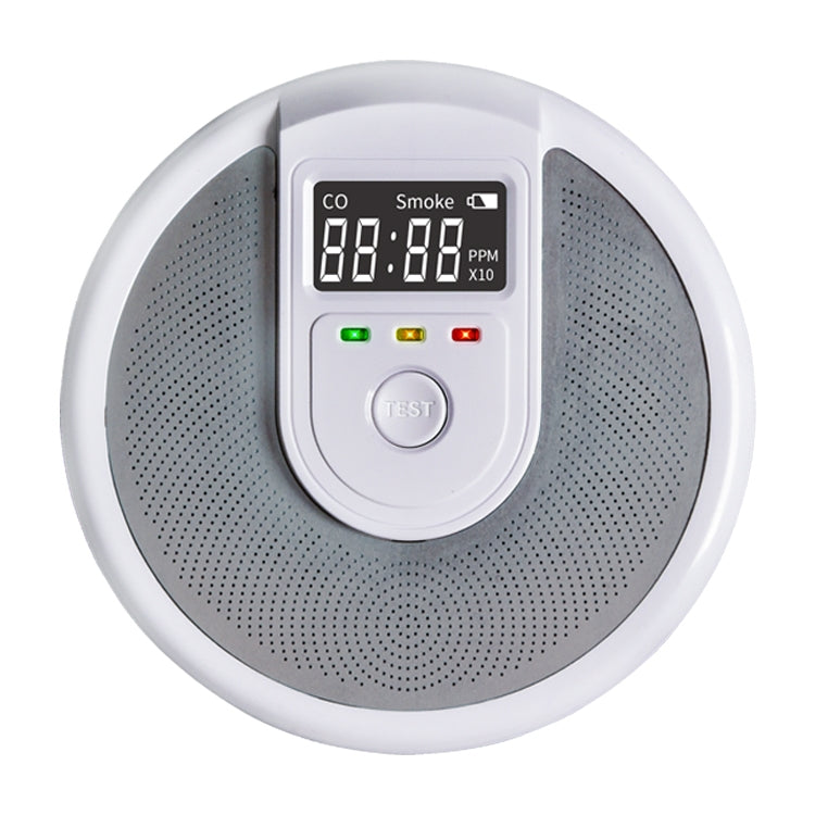 JSN-999COM Rilevatore di allarme vocale dal vivo per monossido di carbonio e fumo senza batteria