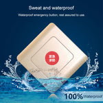 Set pulsante chiamata allarme WC wireless per disabili