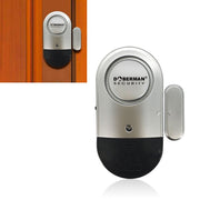 DOBERMAN SE-0701 Sensore antifurto a molla magnetica per porte e finestre ovale per uso domestico Allarme semplice e super rumoroso, SE-0701