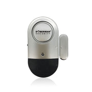 DOBERMAN SE-0701 Sensore antifurto a molla magnetica per porte e finestre ovale per uso domestico Allarme semplice e super rumoroso, SE-0701