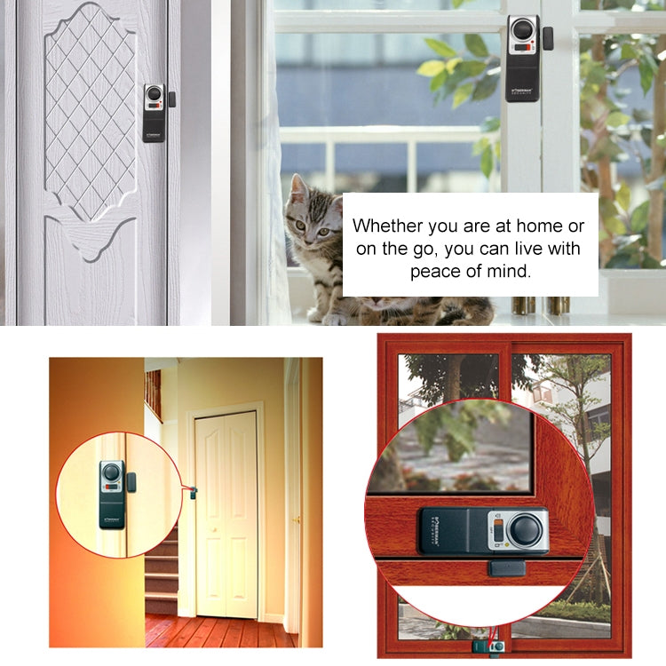 Allarme sensore magnetico porta senza fili SE-0119