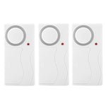 Sicurezza domestica Telecomando wireless Sirena per porte e finestre Sensore magnetico Allarme allarme, 1 telecomando + 3 sensori magnetici, FYD-1388