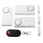 Sicurezza domestica Telecomando wireless Sirena per porte e finestre Sensore magnetico Allarme allarme, 1 telecomando + 3 sensori magnetici, FYD-1388