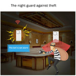 Sicurezza domestica Telecomando wireless Sirena per porte e finestre Sensore magnetico Allarme allarme, 1 telecomando + 3 sensori magnetici, FYD-1388