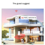 Sicurezza domestica Telecomando wireless Sirena per porte e finestre Sensore magnetico Allarme allarme, 1 telecomando + 3 sensori magnetici, FYD-1388