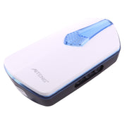 AITENG V026G Life Campanello wireless senza batteria impermeabile, 1 ricevitore + 1 trasmettitore, distanza ricevitore: 130 m, presa americana, V026G