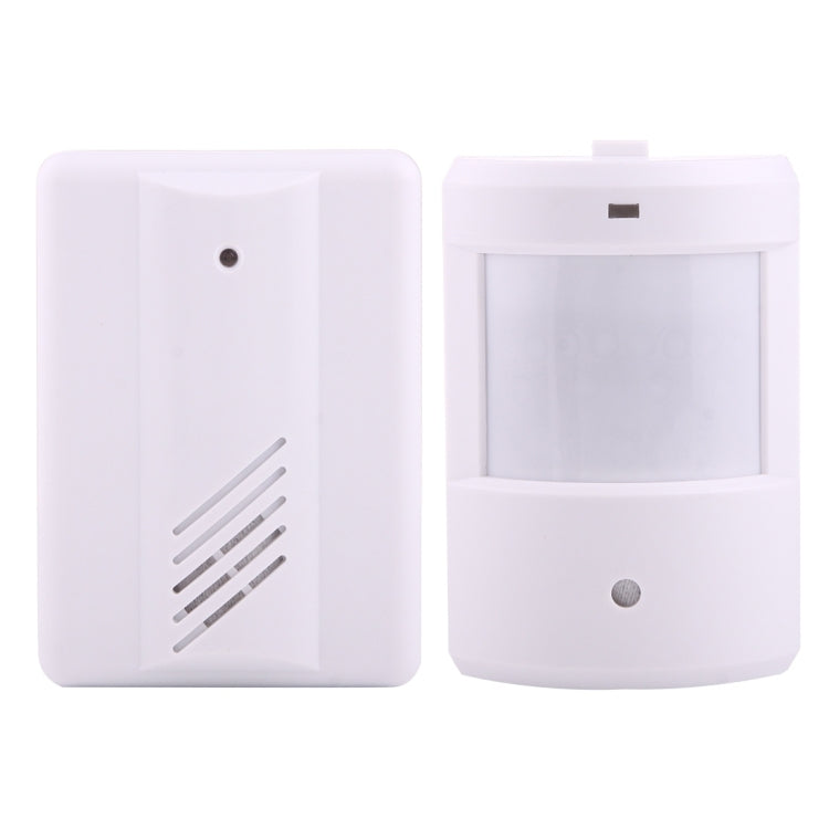 YF-0155 Kit sistema di rilevamento remoto per orologio elettroguardia wireless sicuro per ufficio domestico, 1 ricevitore + 1 rilevatore, YF-0155