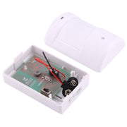YF-0155 Kit sistema di rilevamento remoto per orologio elettroguardia wireless sicuro per ufficio domestico, 1 ricevitore + 1 rilevatore, YF-0155