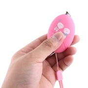 Mini allarme personale forte per calcio sicuro con anti-stupro per ragazze e bambini, allarme da 120 dB, 120Db Blue, 120Db