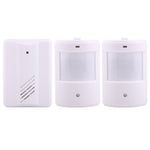 Kit sistema rilevamento remoto wireless 1 ricevitore 2 sensori