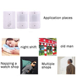 Kit sistema rilevamento remoto wireless 1 ricevitore 2 sensori