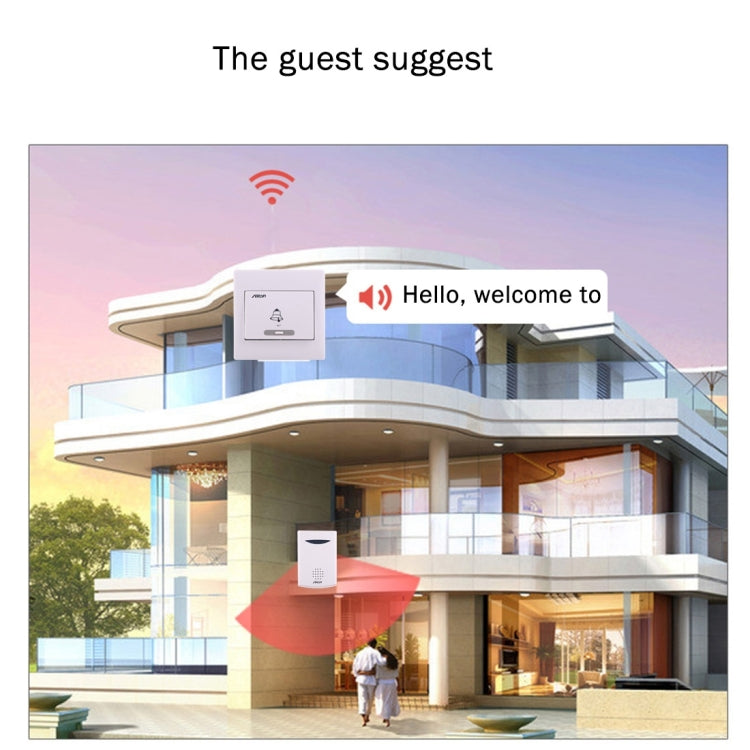Campanello wireless digitale Aiton V006C con portata 150 m