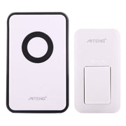 AITENG V018G Life Campanello wireless senza batteria impermeabile, 1 ricevitore + 1 trasmettitore, distanza ricevitore: 130 m, presa americana, V018G