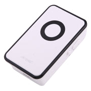 AITENG V018G Life Campanello wireless senza batteria impermeabile, 1 ricevitore + 1 trasmettitore, distanza ricevitore: 130 m, presa americana, V018G
