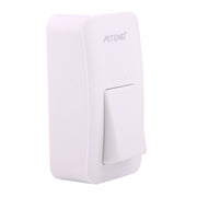 AITENG V018G Life Campanello wireless senza batteria impermeabile, 1 ricevitore + 1 trasmettitore, distanza ricevitore: 130 m, presa americana, V018G
