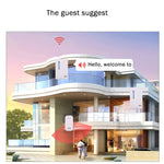VOYE V015F2 Campanello wireless casa con doppio ricevitore