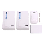 VOYE V015F2 Campanello wireless casa con doppio ricevitore