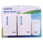 VOYE V015F2 Campanello wireless casa con doppio ricevitore