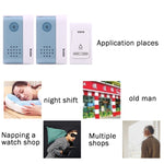 Campanello wireless VOYE V004B2 con doppio ricevitore