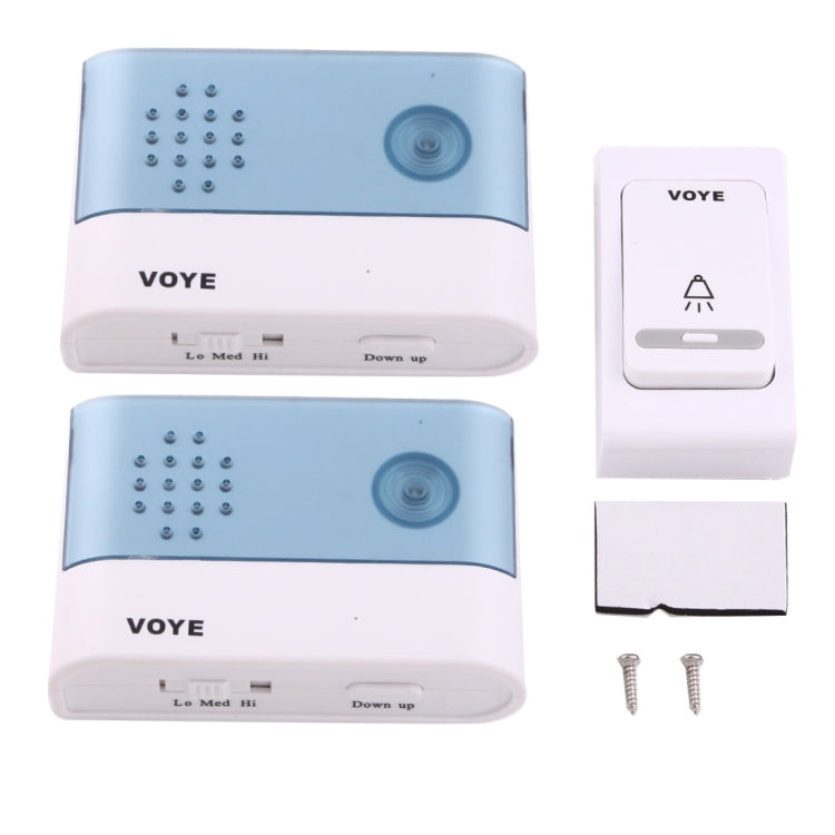 Campanello wireless VOYE V004B2 con doppio ricevitore