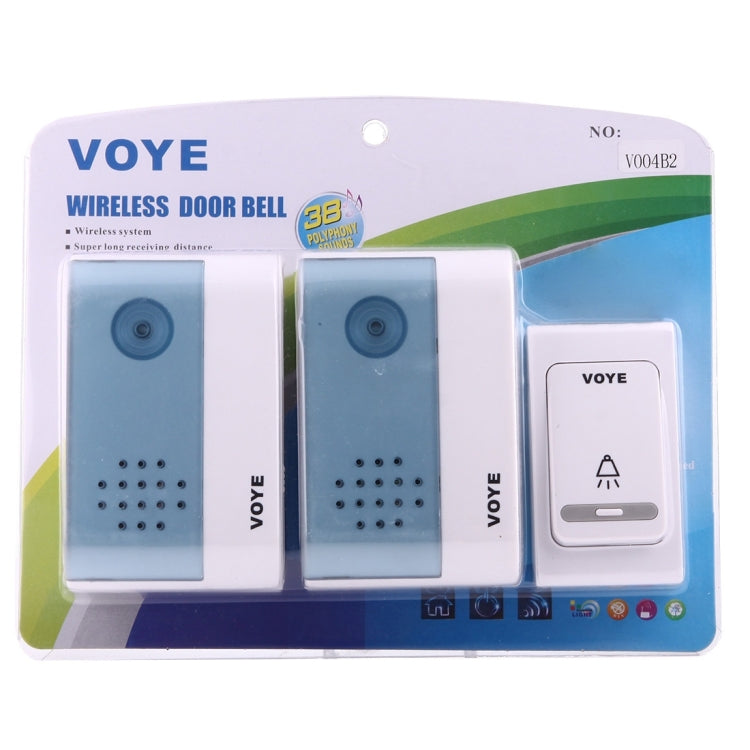Campanello wireless VOYE V004B2 con doppio ricevitore