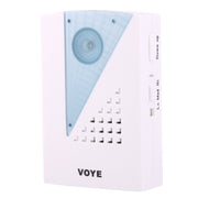 VOYE V001A2 Campanello domestico wireless Smart Music LED con doppio ricevitore, distanza telecomando: 120 m (all'aperto), V001A2