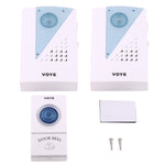 VOYE V001A2 Campanello domestico wireless con doppio ricevitore