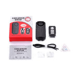 KS-SF22R Allarme antifurto con sensore antifurto a vibrazione wireless impermeabile IP55 da 113 dB con telecomando per veicolo/bicicletta/bicicletta elettrica, KS-SF22R