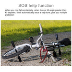 KS-SF22R Allarme antifurto con sensore antifurto a vibrazione wireless impermeabile IP55 da 113 dB con telecomando per veicolo/bicicletta/bicicletta elettrica, KS-SF22R