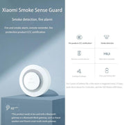 Allarme antincendio intelligente rilevatore di fumo originale Xiaomi Mijia Honeywell, funziona con gateway multifunzionale (CA1001) Controllo APP Mihome, APP Control